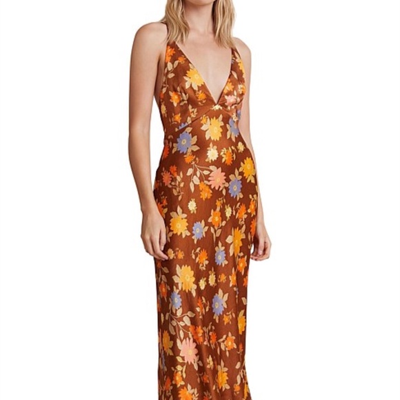 Bec u0026 Bridge | Dresses | Bnwt Bec Bridge Floral Print Valentina Midi Dress  Sizes 6 8 2 Rrp 26 | Poshmark